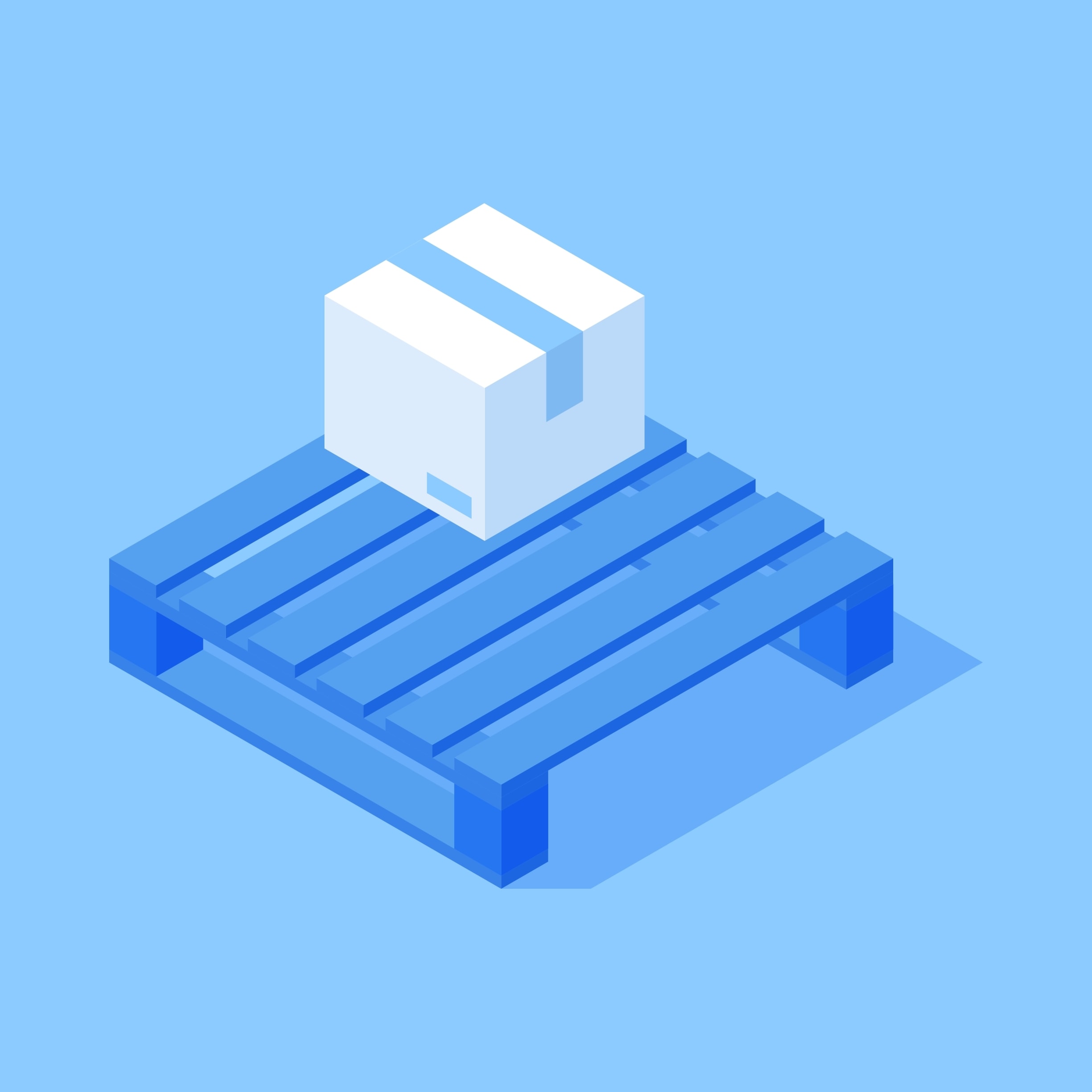 Flowchart showing merchant shipping their inventory to Commerce Carbon, Commerce Carbon receiving it at their warehouse, checking in the inventory, and then automatically making the inventory avaialble for sale on the Merchant's Commerce Carbon store.